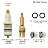Coventry Brassworks 1/2" Thermostatic Cartridge 18.30.300