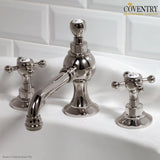 Coventry Brassworks Limited Widespread Lavatory Faucet with Cross Handle