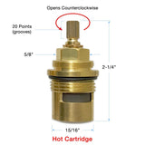 3/4" Exposed Thermostatic Shower System Maintenance Service Pack