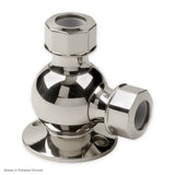 90 Degree Wall Bracket Waterway Junction for 1/2" Exposed Shower System