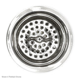 3-1/2" Twist Lock Wing Nut Kitchen Basket Strainer