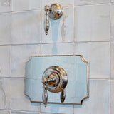 Imperial Deluxe 3/4" Concealed Thermostatic Shower System with 8" Rainhead Shower Head and Arched Shower Arm