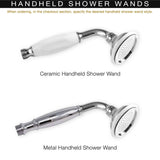 Ultra Luxury Exposed Thermostatic Shower System with 8" Shower Head and Handheld Shower