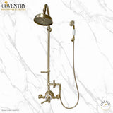 Ultra Luxury Exposed Thermostatic Shower System with 8" Shower Head and Handheld Shower