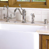 Italian Handmade Ceramic White Farmhouse Sink