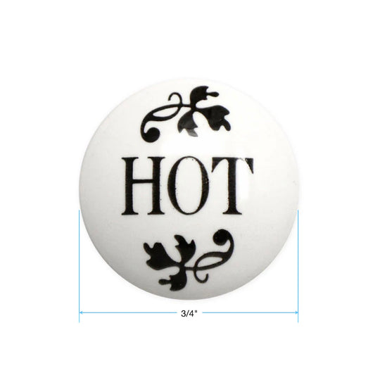 Coventry Brassworks Hot Ceramic Button (No Metal Ring)