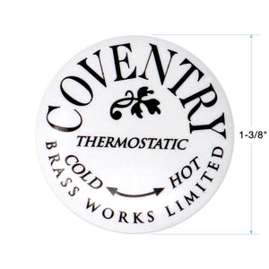 Ceramic Button for Coventry Brassworks 3/4" Thermostatic Temperature Control Lever