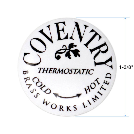 Ceramic Button for Coventry Brassworks 3/4