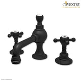 Coventry Brassworks Limited Widespread Lavatory Faucet with Cross Handle