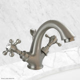 Coventry Brassworks Single Hole Lavatory Faucet with Cross Handles