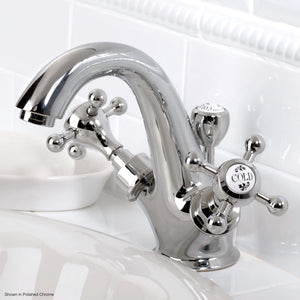 Coventry Brassworks Single Hole Lavatory Faucet with Cross Handles