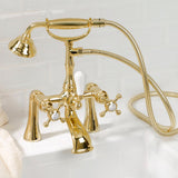 Coventry Brassworks 3/4" Deck Mounted Telephone Hand Shower with Tub Spout