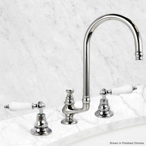 Lavatory Faucet with Ceramic Lever Handle