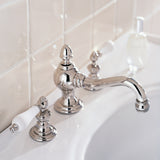 Widespread Lavatory Faucet with Ceramic Lever