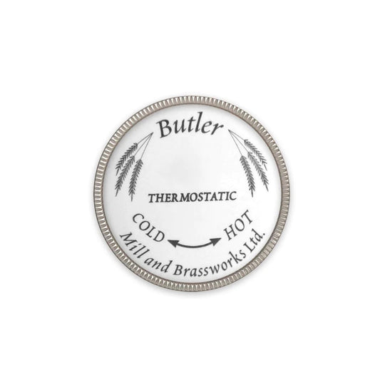 Butler Mill and Brassworks Button Assembly with Metal Ring for 3/4