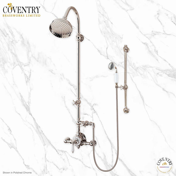 Ultra Luxury Exposed Thermostatic Shower System￼ with 8
